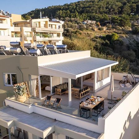 Helen Luxury Holiday House With Sea View Réthymnon Extérieur photo
