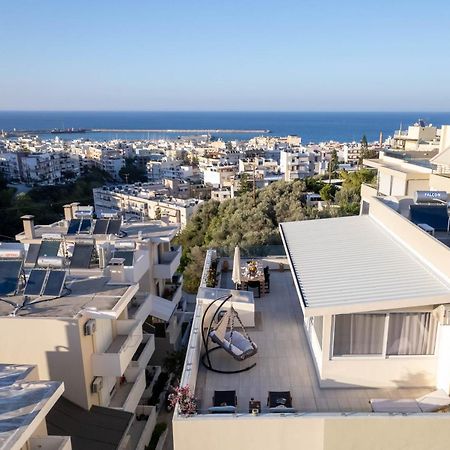 Helen Luxury Holiday House With Sea View Réthymnon Extérieur photo