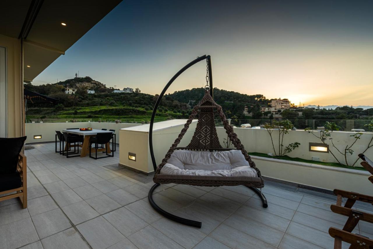 Helen Luxury Holiday House With Sea View Réthymnon Extérieur photo