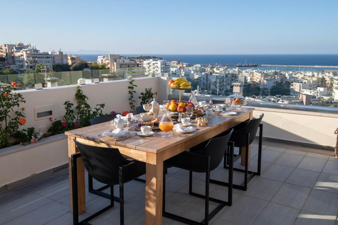 Helen Luxury Holiday House With Sea View Réthymnon Extérieur photo